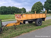 6 tons 3 zijdige kipper kipwagen