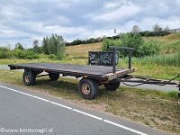 6 tons landbouwwagen balenwagen