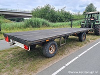 6 tons landbouwwagen balenwagen