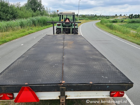 6 tons landbouwwagen balenwagen